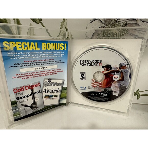 Tiger Woods PGA Tour 11 For PlayStation 3 PS3 Golf 5E - Picture 2 of 3